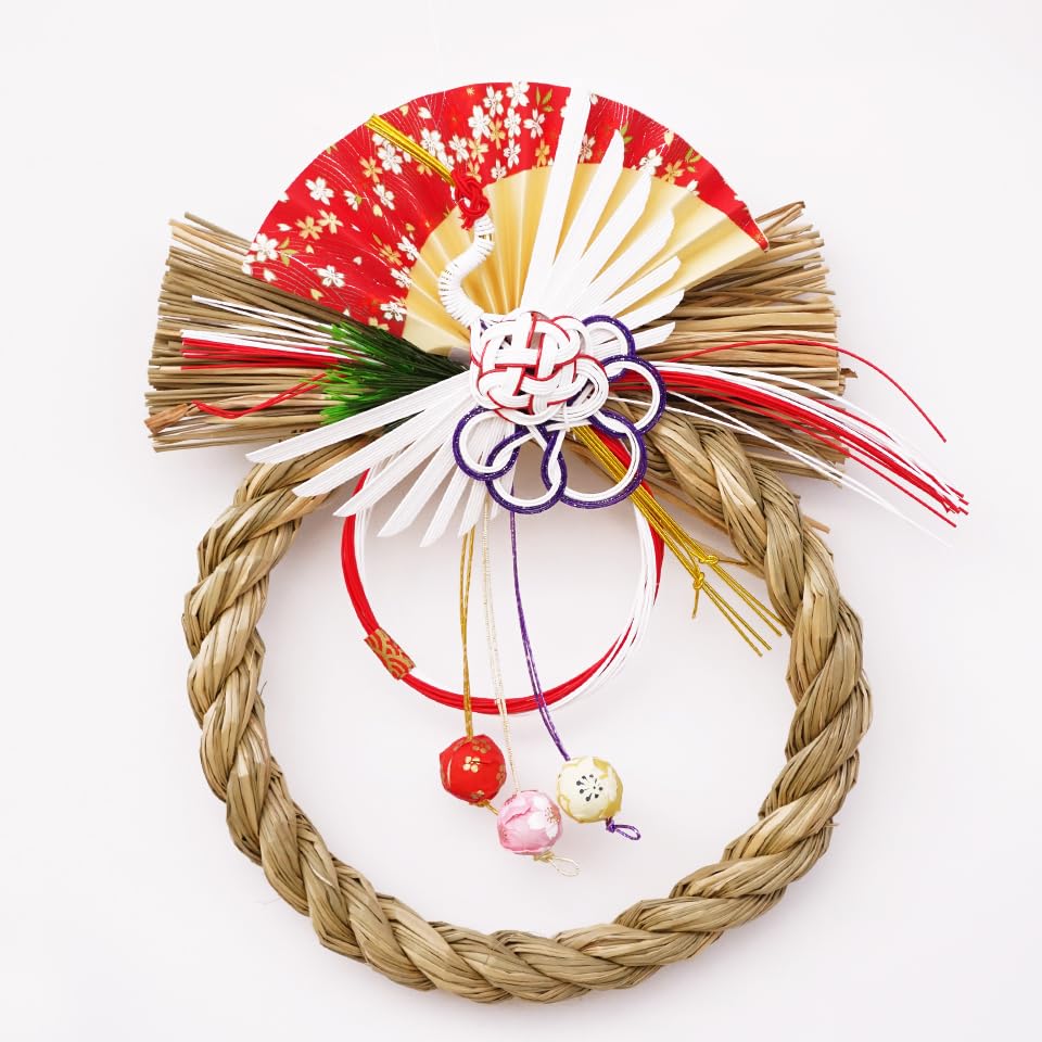 Amazon.co.jp: お正月飾り しめ飾り しめ縄 「 はばたき 」 2026年迎春